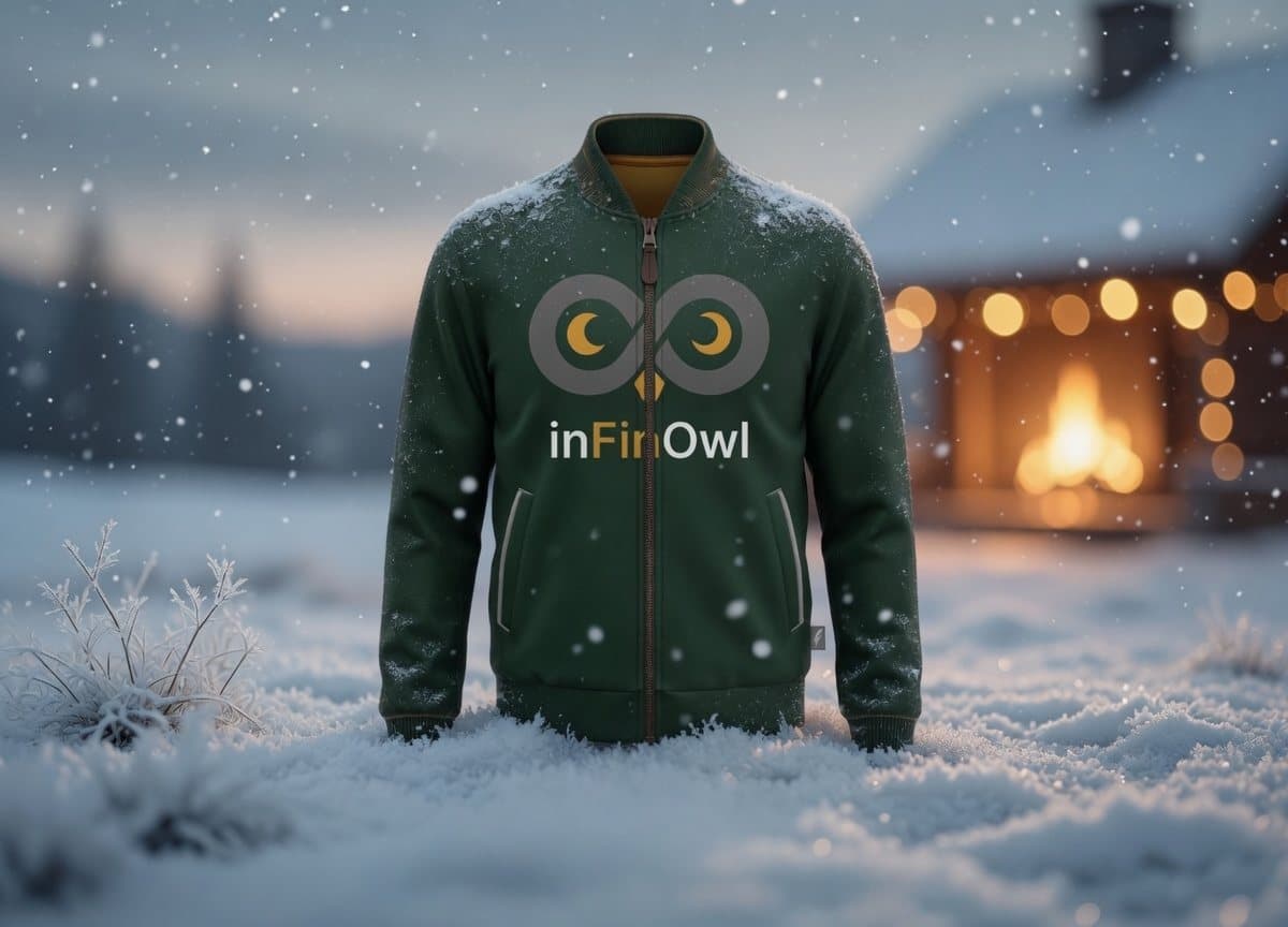 The Infinity Owl Bomber in the snow